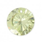 Pendente in zirconia 8 mm Peridot x1