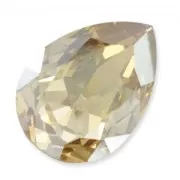 Cabochon PureCrystal 4320 pera mm. 18x13 Crystal Golden Shadow x1