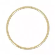 Anello di montaggio 20 mm Argento 925 dorato placcato 3 microns x1