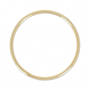 Anello di montaggio 20 mm Argento 925 dorato placcato 3 microns x1