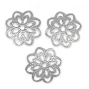 Coppette filigranate 10 mm Acciaio Inox x20