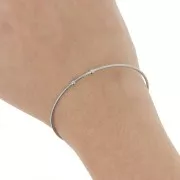 Bracciale con perline da 61 mm - acciaio inossidabile 304 x1
