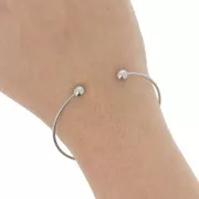 Bracciale con perline da 61 mm - acciaio inossidabile 304 x1