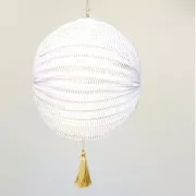 Nappina grande 90 mm per decorazione o bijoux Bordeaux/Argentato