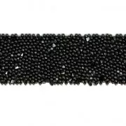 Crystal Fabric PureCrystal 606452 da termoincollare 10mm Jet Hematite x16cm