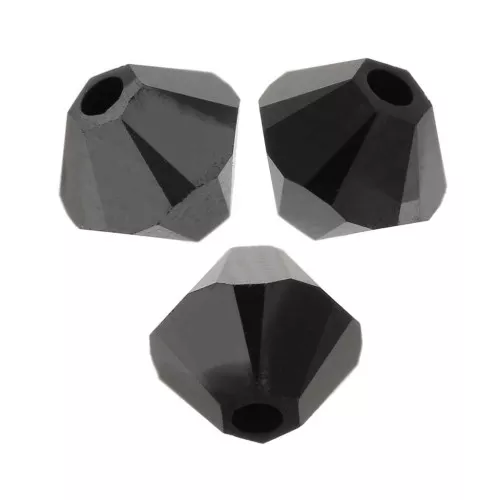 Biconi PureCrystal 5328 mm. 3 Jet Hematite x50