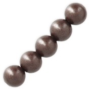 Perla rotonda da 2,5 mm - Rame invecchiato x100