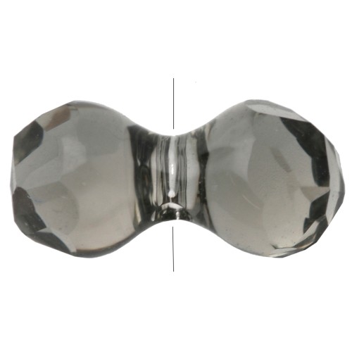 Modular Bead PureCrystal 5150 mm. 11x6 Black diamond x1