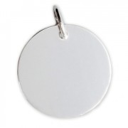 Medaglia da incidere - Fabbricazione europea - 18 mm Argento 925 x1|raw }}
