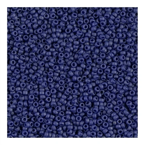 Rocaille Miyuki 15/0 2039 - Mat Metallic Royal Blue x8g