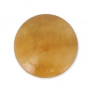 Cabochon in resina imitazione gemma 25 mm Calcite Jaune x1