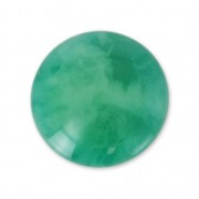 Cabochon in resina imitazione gemma 25 mm Green Agate x1