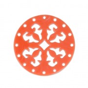 Distanziatore rotondo multifile in plexiglas 27 mm Coral x1