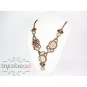 Distanziatore rotondo multifile in plexiglas 27 mm Mint Green x1