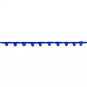 Cordone con rocailles 2.4 mm per creazioni DIY - Blu x 3m