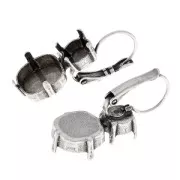 Monachella trio porta-cabochons PureCrystal 1028/1088 8 mm et 4470 12mm dorato