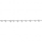 Cordone con rocailles 2.4 mm per creazioni DIY - Grigio x 3m|raw }}