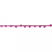 Cordone con rocailles 2.4 mm per creazioni DIY - Fuchsia x3m