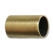 Tubo foro grande 10x6 mm per cordone 5 mm bronzo x1