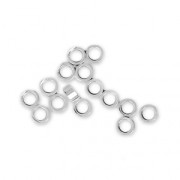 Tubi da schiacciare 1.9x0.9 mm Argento 925 x100|raw }}
