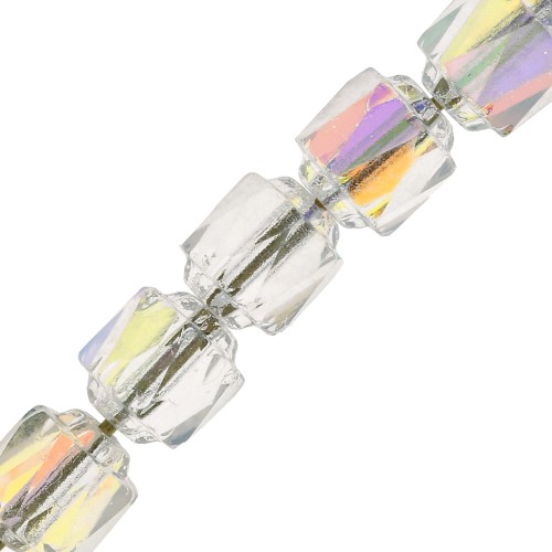 Sfaccettate Antiche mm. 6 Crystal AB x20