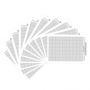 Schema vergine per tessitura - formato A4 x10