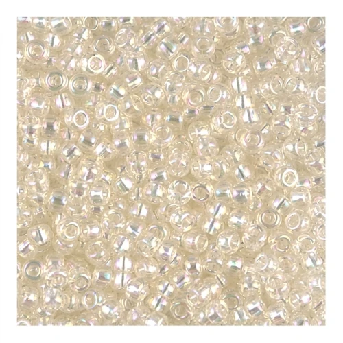 Rocaille Miyuki 11/0 2442 - Crystal Ivory Gold Luster x8g