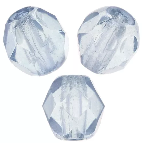 Sfaccettate mm. 4 Crystal Baby Blue Luster x50