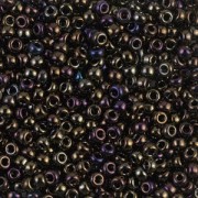 Perline Miyuki 11/0 458 - Brown Iris Metallic x8g
