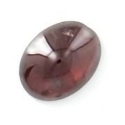 Cabochon ovale 8x6 mm Garnet