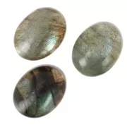 Cabochon ovale 8x6 mm Labradorite