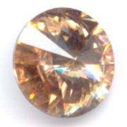 Cabochon PureCrystal 1122 Rivoli mm. 14 Light Colorado Topaz|raw }}