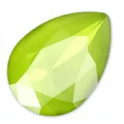 Cabochon PureCrystal 4320 pera mm. 14x10 Crystal Lime x1