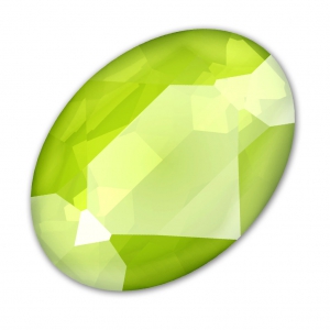 Cabochon PureCrystal 4120 ovale mm. 14x10 Crystal Lime x1