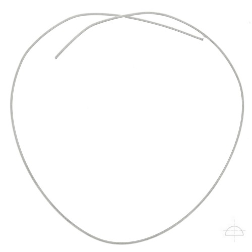 Filo semi-duro 3x1.5 mm Argento 925 x 50 cm
