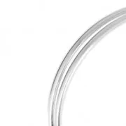 Filo semi-duro 3x1.5 mm Argento 925 x 50 cm