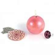Pigmenti in polvere ad effetto metallico - Corallo x 6 g