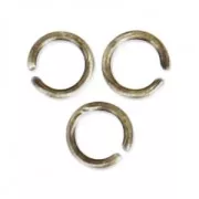 Anellini aperti 3x0.5 mm - Fabbricazione europea - bronzo x50