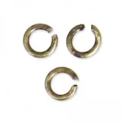 Anellini aperti 2.5x0.5 mm - Fabbricazione europea - bronzo x50