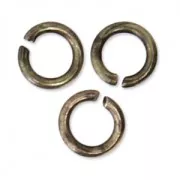 Anellini aperti 3x0.6 mm - Fabbricazione europea - bronzo x50