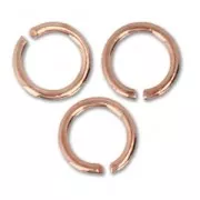 Anellini aperti 4X0.6 mm - Fabbricazione europea - oro rosa x50