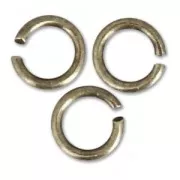 Anellini aperti 4X0.7 mm - Fabbricazione europea - bronzo x50