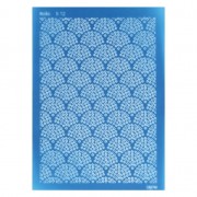 Silk Screen Moiko per pasta polimerica 74x105 mm - 9.12