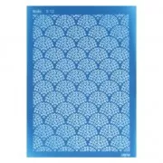 Silk Screen Moiko per pasta polimerica 74x105 mm - 9.12