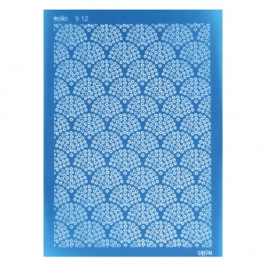 Silk Screen Moiko per pasta polimerica 74x105 mm - 9.12