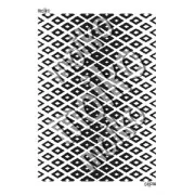 Silk Screen Moiko per pasta polimerica 74x105 mm - Losanghe 9.21