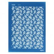 Silk Screen Moiko per pasta polimerica 74x105 mm - Fogliame 9.17
