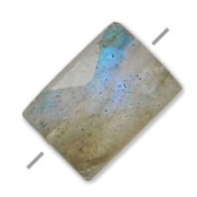 Perlina Labradorite sfaccettato rettangolo 5x7 mm x1