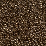 Rocaille Miyuki 15/0 457 - Metallic Dark Bronze da 100g