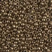 Perline Miyuki 11/0 457 - Bronzo scuro metallizzato, confezione da 100 g